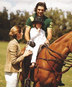 Nacho Figueras and Family