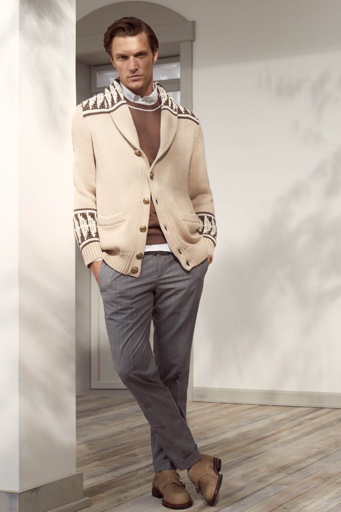 The Brunello Cucinelli men's Spring Summer 2023 collection is an