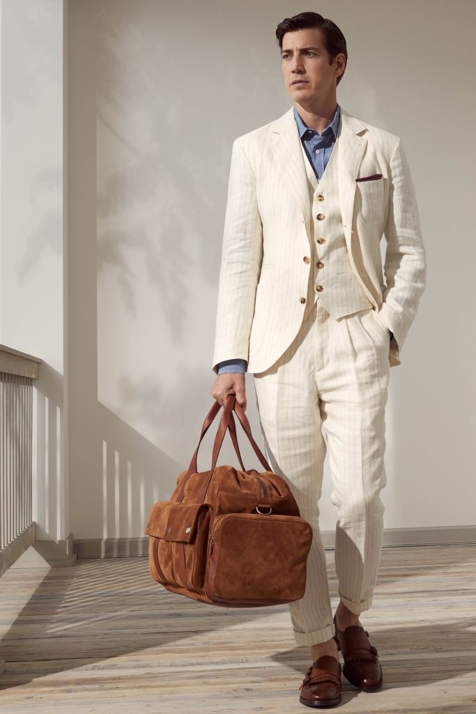 The Brunello Cucinelli men's Spring Summer 2023 collection is an